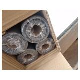 M-D 3-ft x 25-ft Silvergray Fiberglass Screen mesh, 4 Rolls