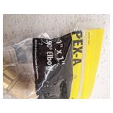 Apollo Expansion PEX / Pex A 1 in. Expansion PEX in to X 1 in. D PEX Brass 90 Degree Elbow