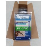 Tapcon 5033669 2.75 in. Star Flat Head Concrete Screws, 6 Packs