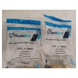 SharkBite Push to Connect 3/4 in. Push x 1 in. Dia. Male Brass Adapter, 2 Pack