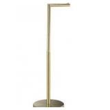 YSQCAR Free Standing Liftable Toilet Paper Holder in Brushed Gold