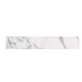 21.13 in. W x 0.75 in. D x 3.5 in. H Stone Effects Cultured Marble Side splash in Toscana