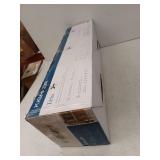 Erta 24 in. 3-Light Champagne Bronze Bathroom Vanity Light with Clear Glass Shades