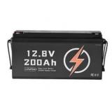 SKYSHALO 12V 200Ah LiFePO4 Battery Deep Cycle Lithium Iron Phosphate Battery for Solar Off-Grid Home Energy Storage