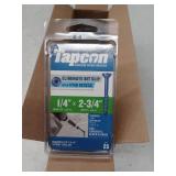 Tapcon 5033669 2.75 in. Star Flat Head Concrete Screws, 6 Packs