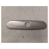 GROHE 10 in. Metal Escutcheon in Supersteel Infinity Finish