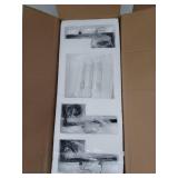 Rennnsan Charlotte 25.6 in. 3-Light Modern Black Bathroom Vanity-Light with Square Crystal Shades