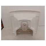 Kohler K-2358-4 Archer 24  Pedestal Bathroom Sink, White, (Sink Only)