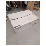 KOHLER Ealing Drop-in or undermount 33-in x 22-in Composite Double equal bowl Kitchen Sink Retail: $289