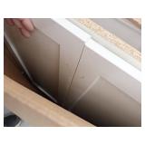 Project Source Jax 24-in True White Single Sink Bathroom Vanity with White Cultured Marble Top