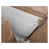 Project Source Jax 24-in True White Single Sink Bathroom Vanity with White Cultured Marble Top