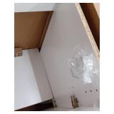 Project Source Jax 24-in True White Single Sink Bathroom Vanity (Cabinet Only)