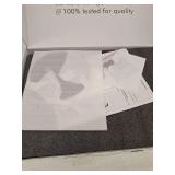 HOMEMYSTIQUE Single Handle 8-Spray Round Shower Faucet 2.5 Gpm with Adjustable Flow Rate in Matte Black- Retail: $190