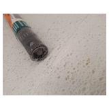 12 In Matte Black Ceiling Fan Extension Downrod For 10 Ft Ceilings