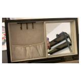 Vintage Wooden Jewelry Box with Compartments GS80