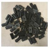 Black Plastic Machine Jaw Inserts - Bulk Lot