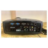 InFocus DLP Full HD 3D Projector *tested working used ITR80