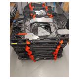 Model KVD5521B manufacturer Barco manufactured 05/2018 - lot of 11 panels (3 broken, check pictures) bracketry included 55 inches each - LCD video wall ITR80