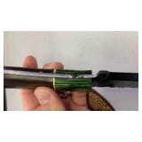 Handcrafted Damascus Steel Full Tang Hunting/Fishing Knife with Leather Sheath approx 8.5 inches