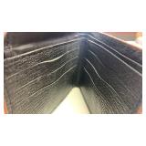 Handcrafted Leather Bifold Wallet Lot of 3