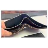 Imitation Leather Bifold Wallets with Dutch Windmill Design lot of 2