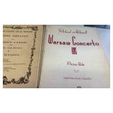 Collection of Piano Sheet Music & Movie Soundtrack