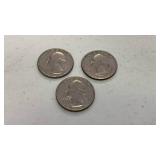 1776-1976 Bicentennial Quarter Dollar Coin Set of 3 GS80