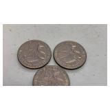 1776-1976 Bicentennial Quarter Dollar Coin Set of 3 GS80