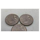 1776-1976 Bicentennial Quarter Dollar Coin Set of 3 GS80