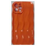 Orange Wave Pattern iPhone 12 Pro Case