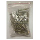Brass-Plated Screws 1.5 Inch - Philips (Lot of 38)