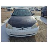 2001 Honda Civic EX White