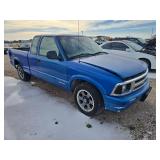 1995 Chevrolet S-10 Pickup Blue