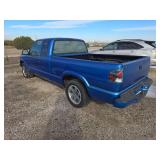 1995 Chevrolet S-10 Pickup Blue