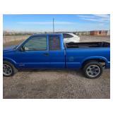 1995 Chevrolet S-10 Pickup Blue