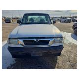 2000 Mazda B2500 Pickup White