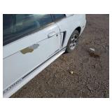 2000 Ford Mustang White