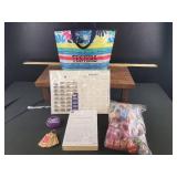 Scentsy Testers Kit with Striped Bag and misc additional products