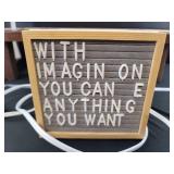 Scentsy Warmer Inspirational Letter Board Large Warmer