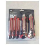 5-Piece Snap-Off Utility Knife Set