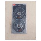 10 Pc 4-1/2" Metal Cutting and Grinding Wheel Set
