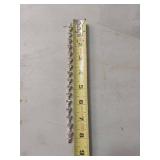 Sterling Silver Heart Crystal Tennis Bracelet