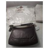 Coach Leather Small Hobo Bag
