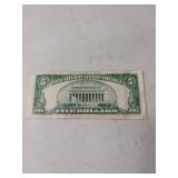 1934 $5 Silver Certificate