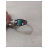 Sterling Silver Turquoise Cuff Bracelet