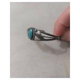 Sterling Silver Turquoise Cuff Bracelet
