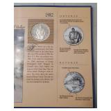 1982 George Washington Commemorative Silver Half Dollar