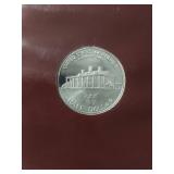 1982 George Washington Commemorative Silver Half Dollar