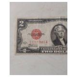 1928 D Series $2 Red Seal Note