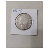1901-O Morgan Silver Dollar